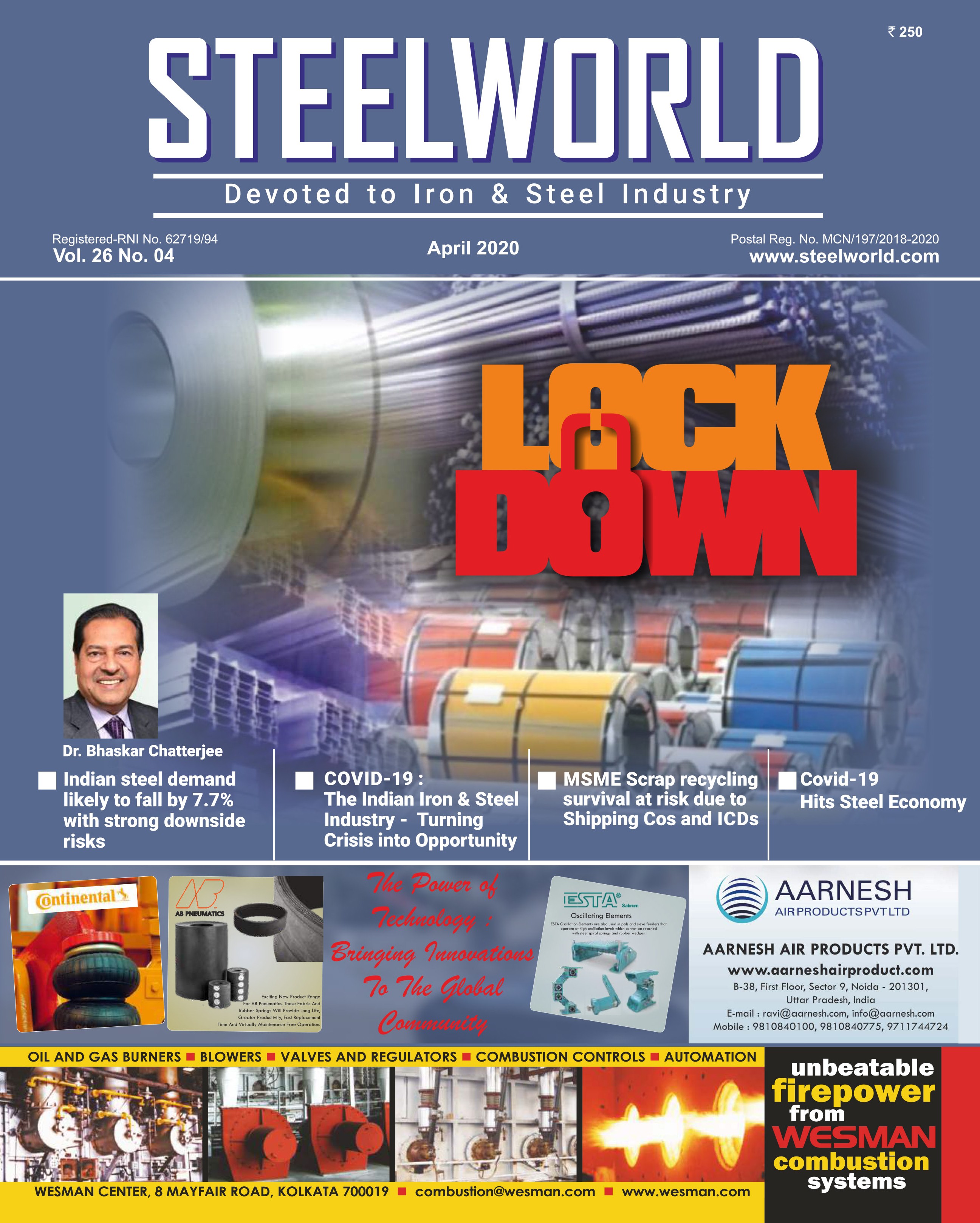 Steelworld April 2020
