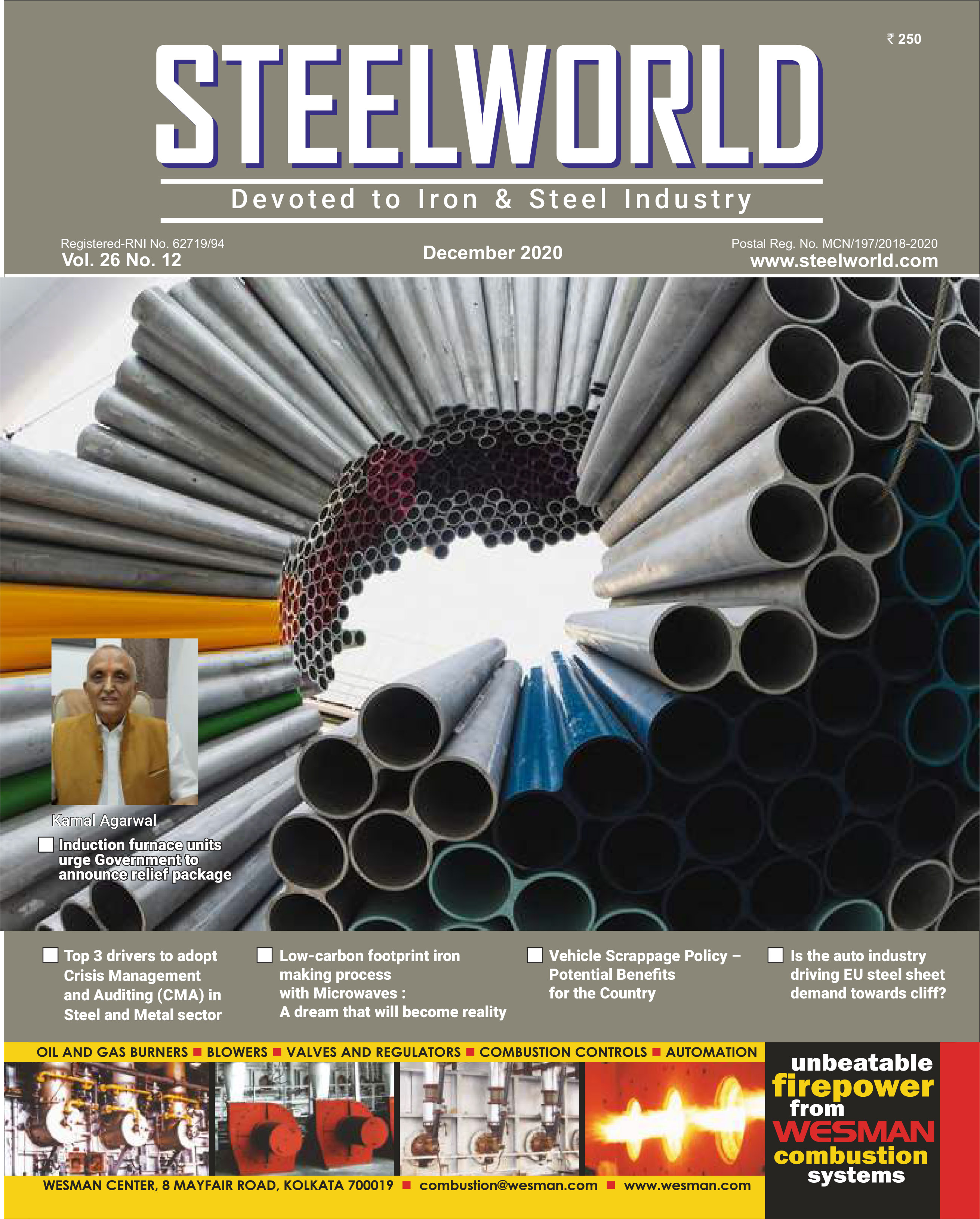 Steelworld December 2020